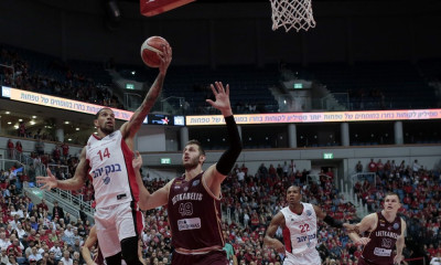 Basketball Champions League: Φελντέιν και Αμάρε υπέγραψαν το 2-0 της Χάποελ!