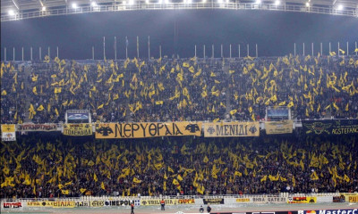 ΑΕΚ: Εκπληκτική ατμόσφαιρα με 40.000 σημαίες με Μπάγερν!