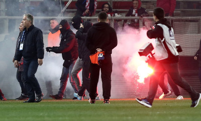 Οπαδοί του Ολυμπιακού ξυλοκόπησαν αστυνομικούς στην Τρούμπα!