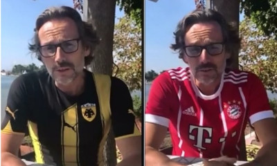 VIRAL: Ο Γερμανός πρέσβης για το ΑΕΚ – Μπάγερν Μονάχου! (video)