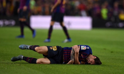 Πλήγμα στην Μπαρτσελόνα με τον Μέσι, μια βδομάδα πριν το ματς με την Ρεάλ (videos+photos)