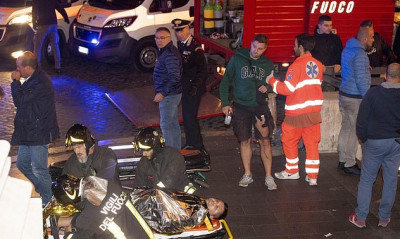 Σκηνές Αποκάλυψης στη Ρώμη, πάνω από 20 τραυματίες και πληροφορίες για μαχαιρώματα! (video+photos)