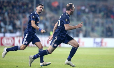 Ντουντελάνζ – Ολυμπιακός 0-1: Το έβαλε και… ξέσπασε ο Τοροσίδης (video+photos)