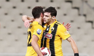 Μπογιέ-Πόνσε: “Κιτρινόμαυρο” τάνγκο στο... άδειο ΟΑΚΑ (photos)