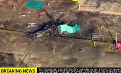 Λέστερ: Καταστράφηκε ολοσχερώς το ελικόπτερο! (vid)