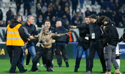 Οπαδός «μπούκαρε» στην Τούμπα με τη λήξη… από τη χαρά του! (photos)