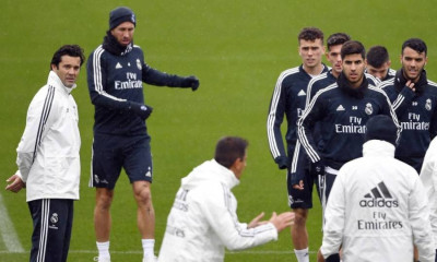 Ρεάλ Μαδρίτης: Προπόνηση με Σολάρι και παίκτες της Καστίγια