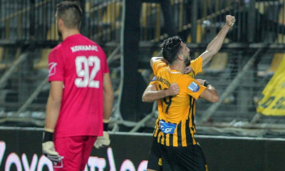 Άρης-Αήττητος Σπάτων 2-1: Τον λύτρωσε ο Διαμαντόπουλος (photos)