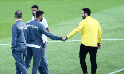 Άρης-Ολυμπιακός: Οι πρώτες εικόνες από το «Βικελίδης» (photos)