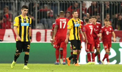 Μπάγερν Μονάχου-ΑΕΚ 2-0: Άντεξε ένα ημίχρονο, αλλά «παραδόθηκε» (photos)