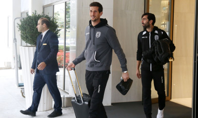 ΠΑΟΚ: Αναχώρησε για Βουδαπέστη (photos)