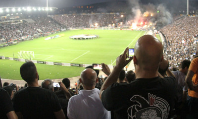 ΠΑΟΚ: Οι οπαδοί του στους δρόμους της Βουδαπέστης (video)