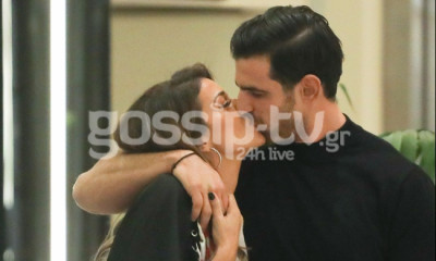 Ελένη Χατζίδου - Ετεοκλής Παύλου: Παθιασμένα φιλιά στο Μαρούσι