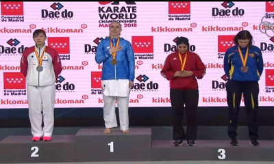 Παγκόσμιο Πρωτάθλημα Καράτε: «Χρυσή» η Χατζηλιάδου στη Μαδρίτη (photos)