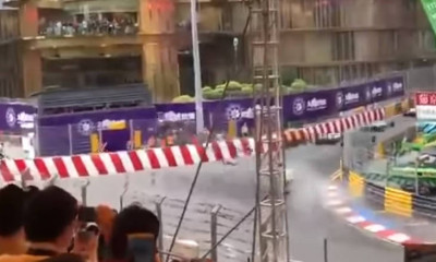 Απίστευτο ατύχημα στo Grand Prix του Μακάου: Μονοθέσιο «εκτοξεύτηκε» στις κερκίδες