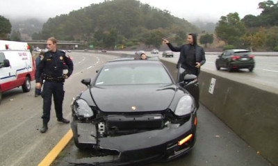 Ουόριορς: Ενεπλάκη σε τροχαίο με δύο αυτοκίνητα ο Στεφ Κάρι! (videos&photos)