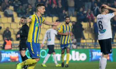 Παναιτωλικός-Απόλλων Σμύρνης 2-1: «Μίλησε» η έδρα (photos, video)
