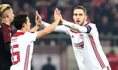 Ολυμπιακός-Μίλαν: Το 3-1 με πέναλτι του Φορτούνη! (video)