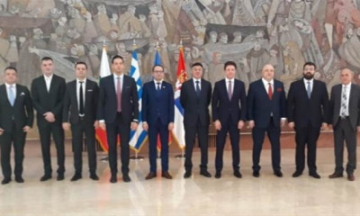 Στο Βελιγράδι ο πρόεδρος της ΕΠΟ