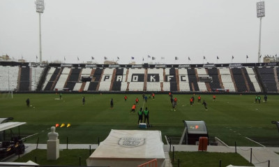 ΠΑΟΚ: Προπόνηση στην Τούμπα λόγω… χιονιού