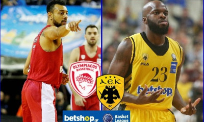 Ολυμπιακός-ΑΕΚ: Το ντέρμπι της Basket League με αριθμούς