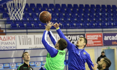 Αστέρας Τρίπολης: Προπόνηση… μπάσκετ λόγω χιονιού (photos+videos)