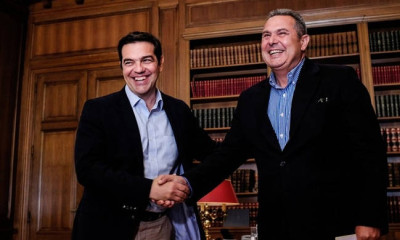 Η «κάλπικη» κόντρα Τσίπρα - Καμμένου, η αρχή της δεδηλωμένης και ο Μητσοτάκης