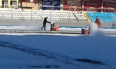 ΠΑΣ Γιάννινα-Πανιώνιος: Επιχείρηση… αποχιονισμός