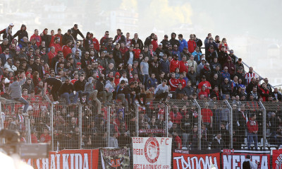 Χωρίς κόσμο ο Ολυμπιακός στη Λιβαδειά