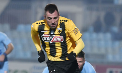 Χαρούμενος για το ντεμπούτο του με την ΑΕΚ ο Κρίστισιτς (photo)