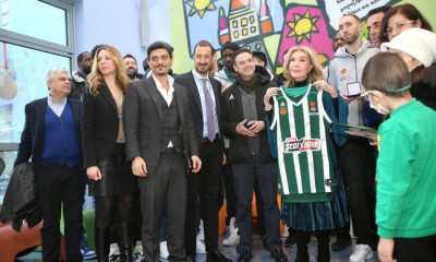 Παναθηναϊκός ΟΠΑΠ: Μοίρασαν δώρα και χαμόγελα οι «πράσινοι» (photos)