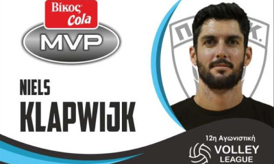 Volleyleague: Κορυφαίος ο Κλαπβάικ του ΠΑΟΚ