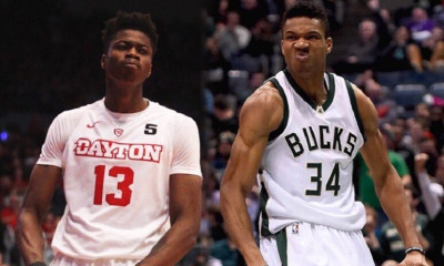 NBA: Μαζί στο ζέσταμα οι Antetokounbros (video)