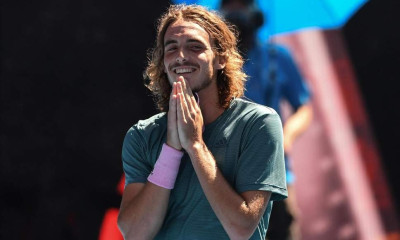 Στέφανος Τσιτσιπάς: Ρεσιτάλ από τη γραμμή του σερβις! (video+photos)