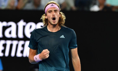 Στέφανος Τσιτσιπάς: Έφαγε το… σουβλάκι «Τσιτσιπάς» (video)