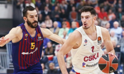 Μπαρτσελόνα-ΤΣΣΚΑ Μοσχας 76-84: Με σόου Ντε Κολό πέρασε από το «Παλάου Μπλαουγκράνα»
