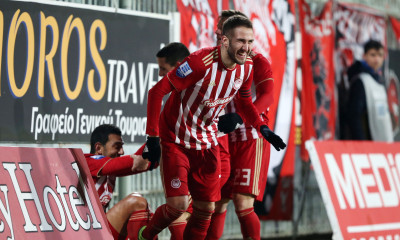 Ολυμπιακός: Το πρώτο γκολ του Φορτούνη στην Τρίπολη (photos)