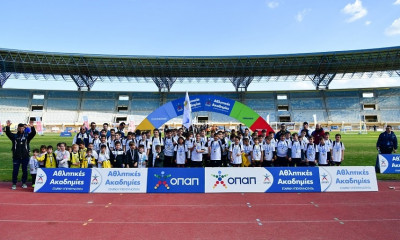 Πρεμιέρα για τα φεστιβάλ Αθλητικών Ακαδημιών ΟΠΑΠ στο Παγκρήτιο Στάδιο Ηρακλείου (photos+video)
