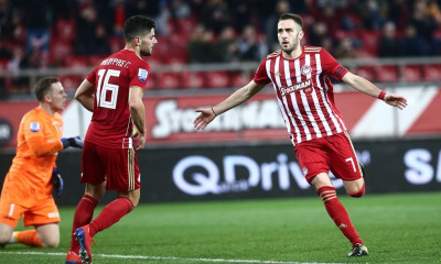 Ολυμπιακός-ΑΕΛ 4-0: Το πάρτι του Φορτούνη (video)