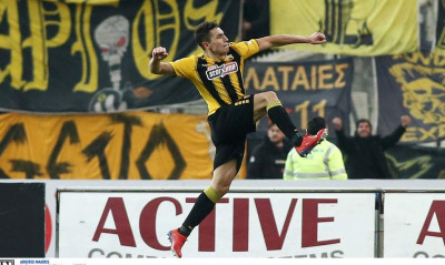 ΑΕΚ-ΠΑΟΚ: Το γκολ του Πόνσε έβαλε «φωτιά» στο ΟΑΚΑ! (photos)