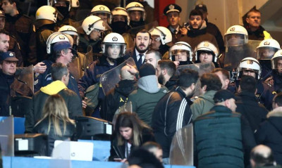 ΑΕΚ: Η έκθεση της Αστυνομίας και με ποιες ποινές κινδυνεύει για τα επεισόδια (photos)