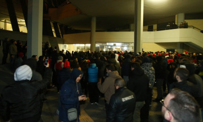 Παναθηναϊκός - Ολυμπιακός: Η υποδοχή στο ΣΕΦ και συνάντηση με Μπλατ (photos)