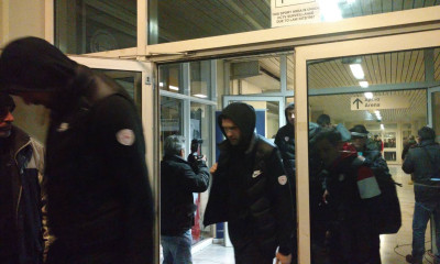 Παναθηναϊκός – Ολυμπιακός: Η αποχώρηση των «ερυθρόλευκων» από το ΟΑΚΑ (videos&photos)