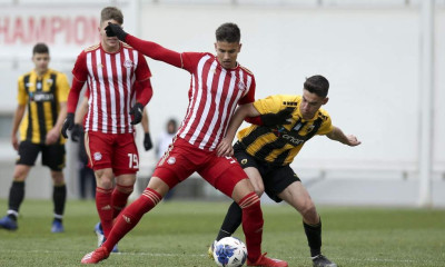 Ολυμπιακός-ΑΕΚ 3-1: «Ερυθρόλευκο» το ντέρμπι της Κ19 (photos)