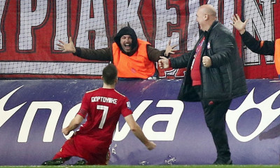 Ολυμπιακός-ΑΕΚ: Το... κερασάκι στην τούρτα από τον Φορτούνη! (photos)