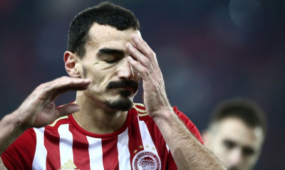 Ολυμπιακός: Φόβοι για χοντρή ζημιά με Λάζαρο! (photos)