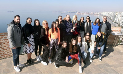 ΠΑΟΚ: Το Κύπελλο στον Πύργο τον Λευκό (photos)