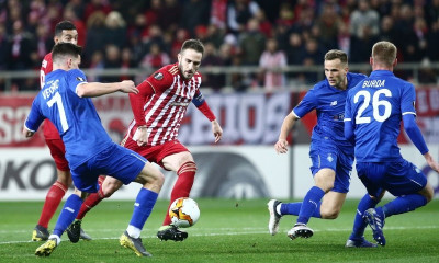 Ντιναμό Κιέβου-Ολυμπιακός: Έτσι θα αγωνιστεί ο Ολυμπιακός (photos)