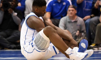 Τραυματίστηκε ο Γουίλιαμσον, σοκ στο NCAA! (video+photos)