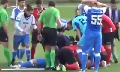 Έσωσαν αντίπαλο τους που του είχε γυρίσει η γλώσσα (vid)